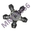 4pcs 3D Peugeot new claw 5pins logo car emblem q Wheel Center Hub Cap auto Rim refit dust-proof badge covers sticker accessories