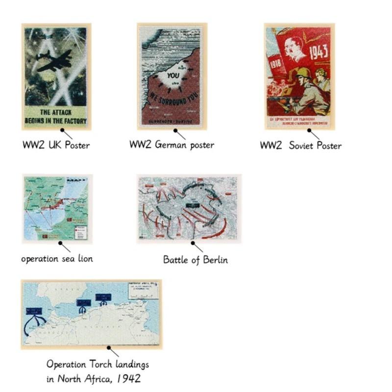 

Конструктор Вторая мировая война Креативные аксессуары Солдатский рацион Набор снаряжения Набор мини-кирпичиков Постер Подарок Военные принадлежности Игрушки K042