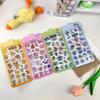 Bonhon Drop Seal Character Poke Mon 3D Three-Dimensional Glitter Sticker Goods Cute Deco Attachment DIY Use Notebook Gift (4 Piece Set-C) Parallel