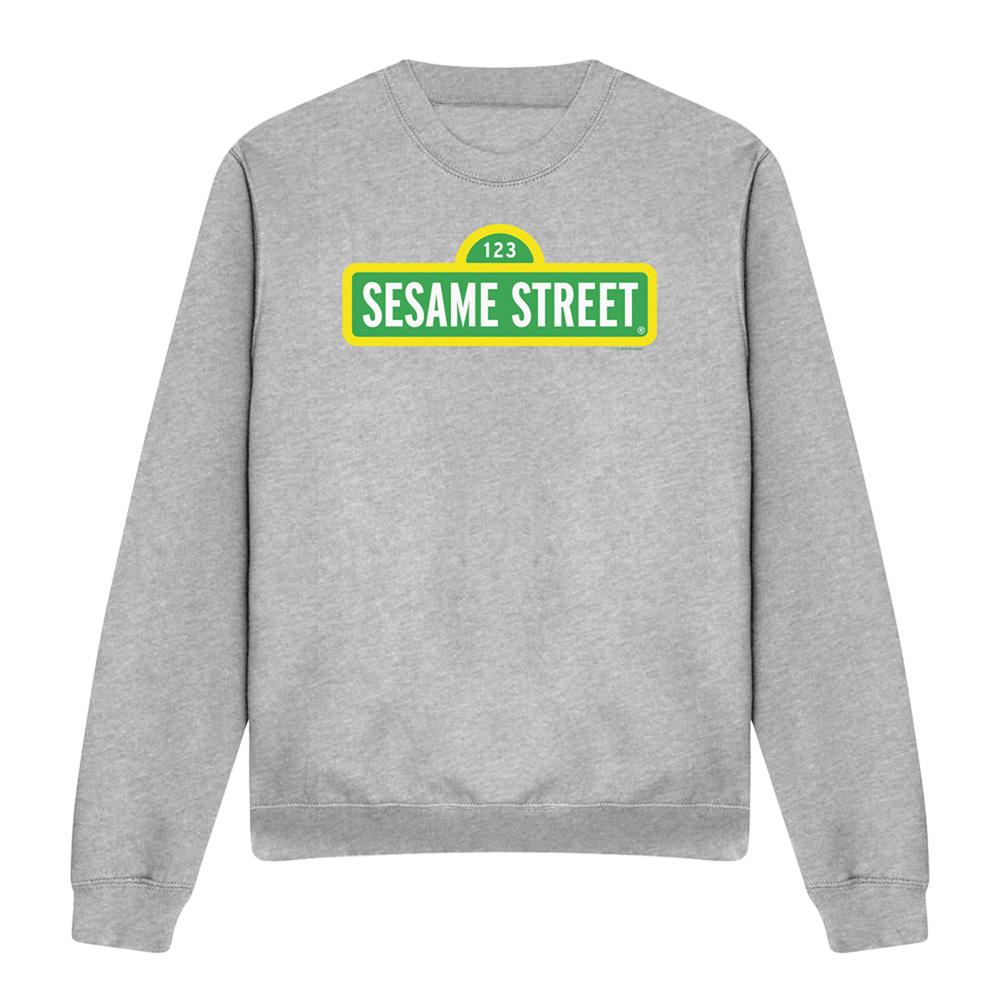 Sesame Street Unisex Adult Logo Sweatshirt
