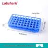 50-Hole Multifunctional Test Tube Rack: Acid, Alkali, and High-Temperature Resistant with Silicone Pad