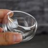Heat-Resistant Transparent Double Layer Glass, Small Kung Fu Tea Cup Set, Serving Cups, Heat Insulation Hot Mug, Chinese Teacups
