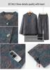 Elegant Two-Piece Spring & Autumn Shirt Suit for Middle-Aged and Elderly Women