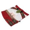 Xmas Dinner Chair Back Covers Easy To Install Soft Anti Wrinkle Non Slip Christmas Chair Slipcovers