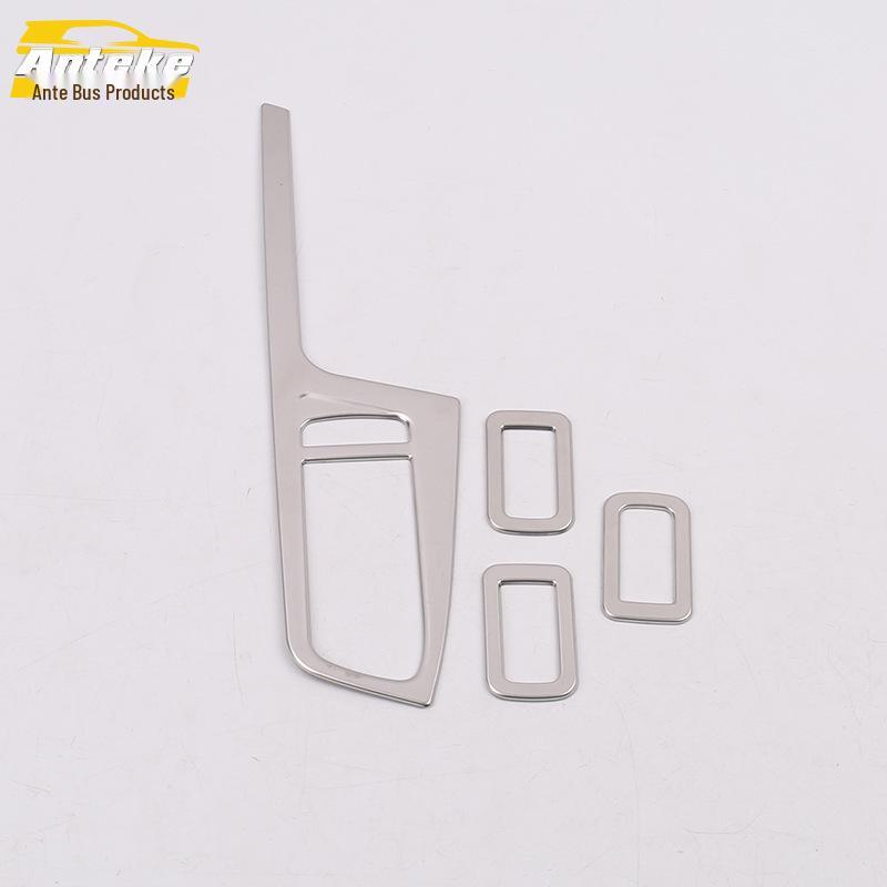 19 Lingdu Glass Lift Decor Panel & Window Lift Armrest Switch Frame Stickers