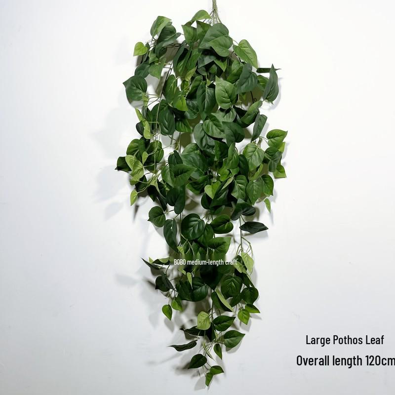 Artificial Spider Plant & Fern Hanging Decor - Trailing Green Vines for Wall & Ceiling