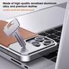 Leather & Aluminum Aromatherapy Phone Case for iPhone 15 Pro Max/iPhone 16