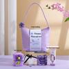 HANDUNYOU Light Luxury Purple Handbag Gift Set