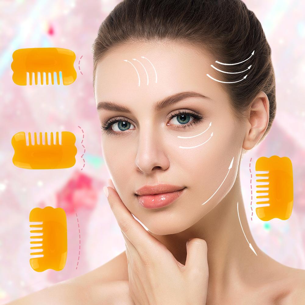 Gua Sha Board Multifunctional Body Massager Board Guasha Scraping Massage Scraper Face Massage Tool for Home SPA