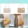 Stylish And Spacious Korean Style Handbag 2024 Trendy Woven Tote Bag For Women