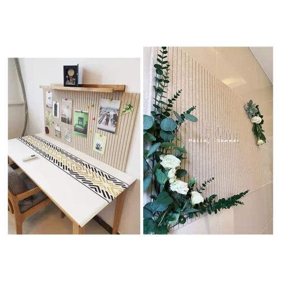Large Felt Bulletin Board Cork Board Alternative Acoustical Wall Panel Home Office Classroom Kindergarten Wall DIY Picture Photo Decorative Board