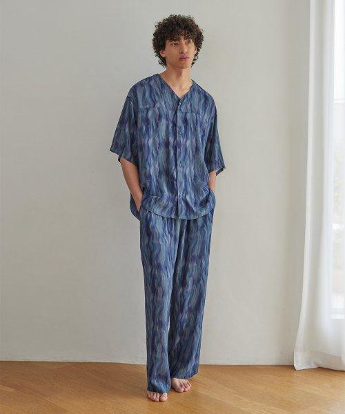 

[Atempo] Cozy Pajama Set_Sea Blue [Shipped from Korea] 100% Authentic M
