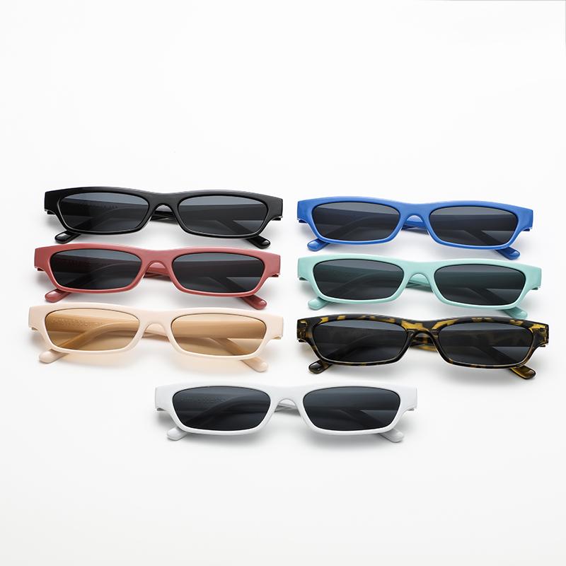 UV Protection Lightweight Comfortable Durable High Quality Stylish Retro Square Shaped Female Women Sun Glasses