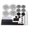 Multi-specification Teeth Gears Technology Building Block Parts 3648 3649 94925 Cross Shafts/Axle Bush Assembled MOC Bricks Toys