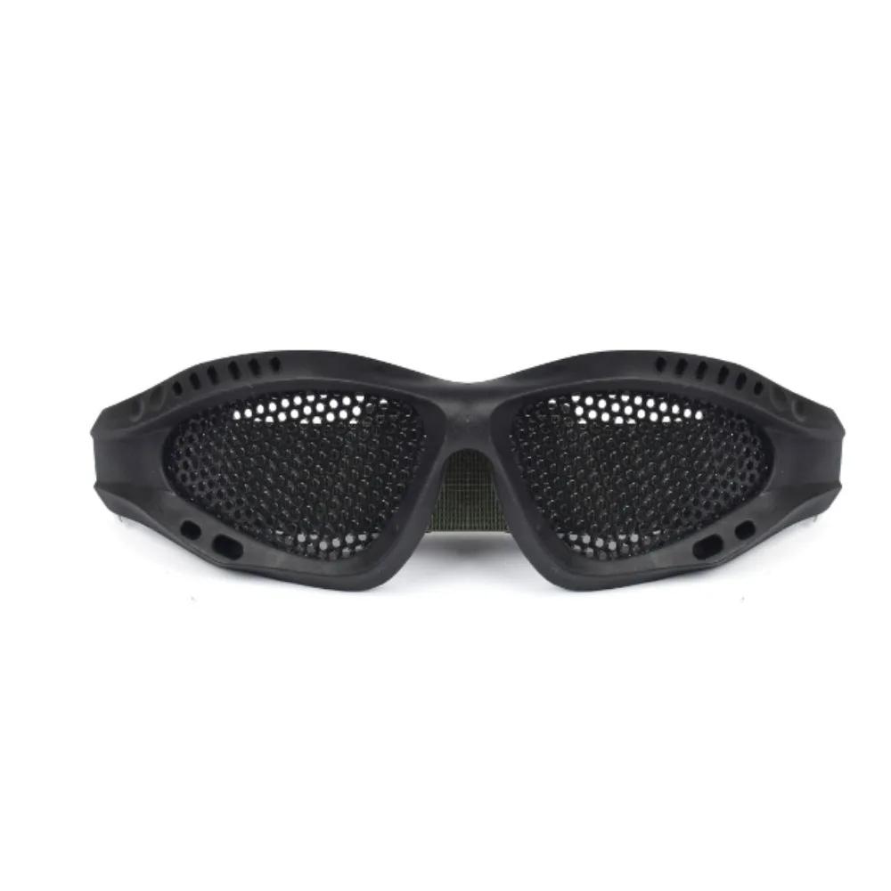 1PC Outdoor Eye Protective Comfortable Safety Glasses Goggles Anti Fog with Metal Mesh/PC Len for Paintball Hunt