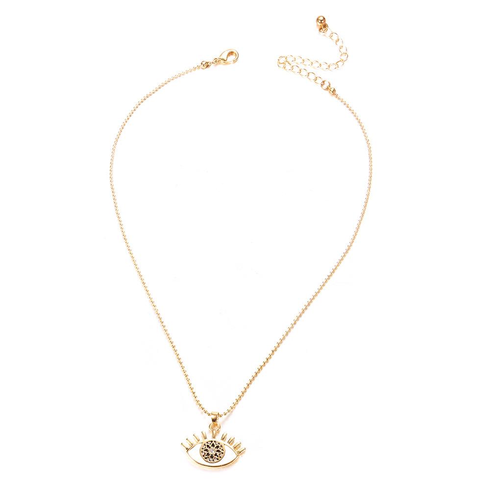 Eye Dripping Oil High-End Temperament Jewelry Collarbone Chain