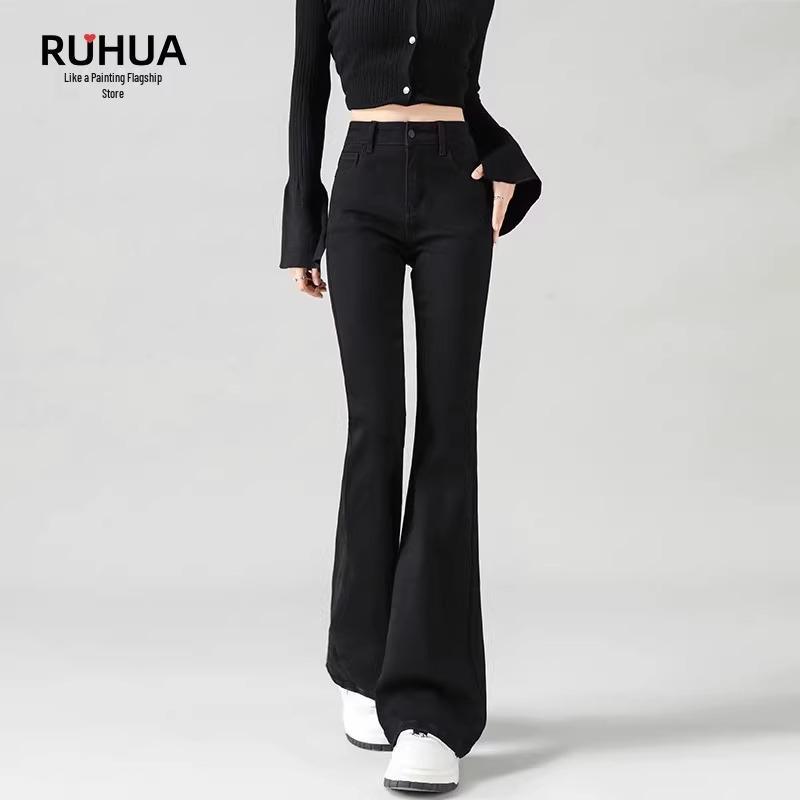 

Женские летние джинсы микро-клеш с высокой посадкой, облегающие, светлого цвета, эластичная посадка 32 (Weight 146-155 lbs)