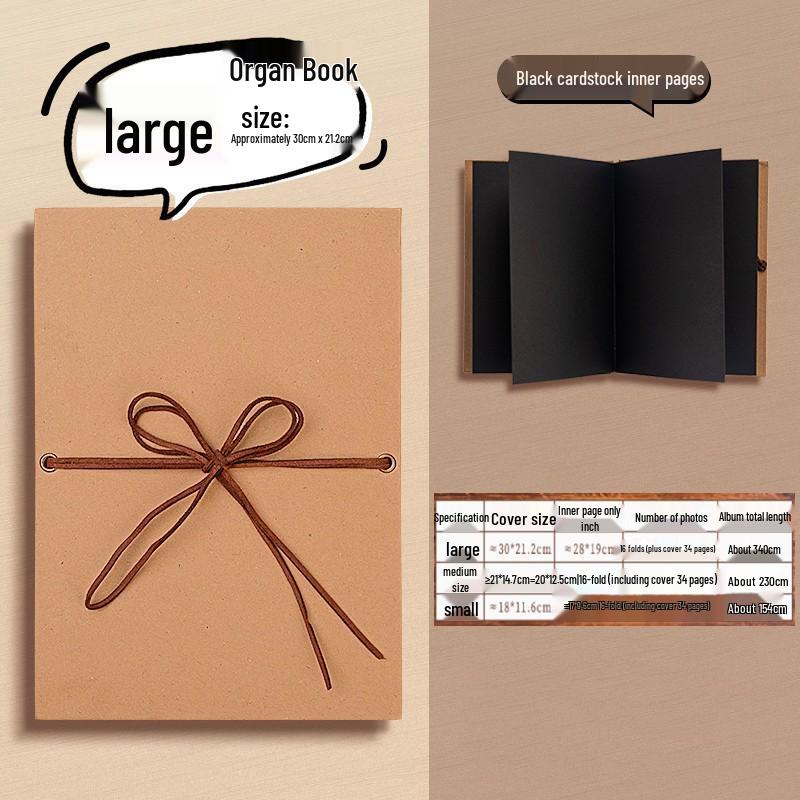 Acrylic DIY Photo Album: Handmade Memory Journal with Creative Graffiti and Loose-Leaf Design