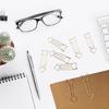 12Pcs Creative Paperclips Colored Metal Paper Clip Metal Bookmarks Clips for Display and Hanging Note Document Postcard
