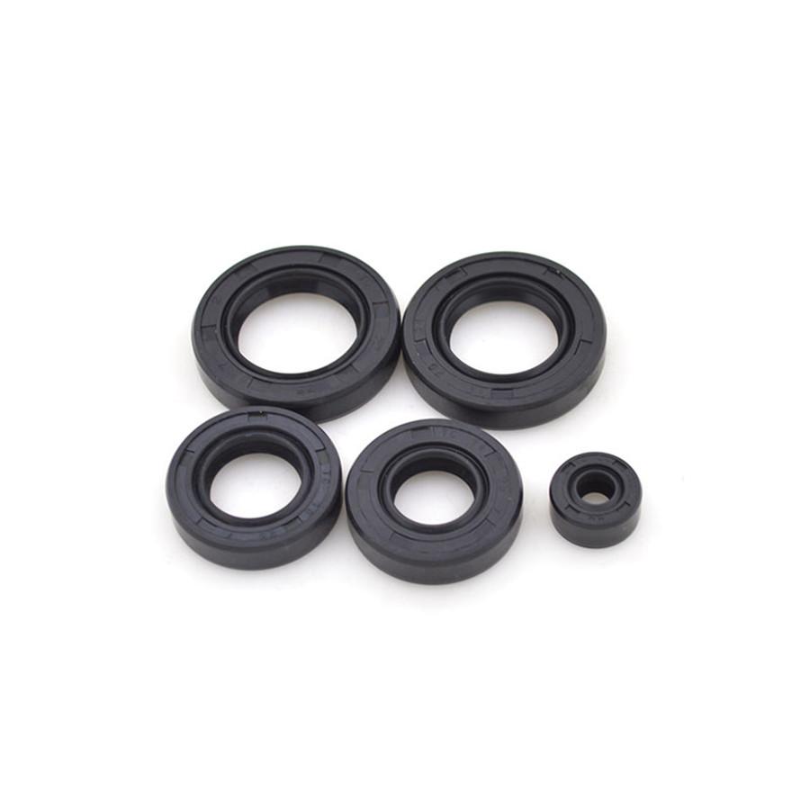 Motorcycle Engine Rubber Oil Seal Set For Suzuki GN125 GS125 Engine Accessories