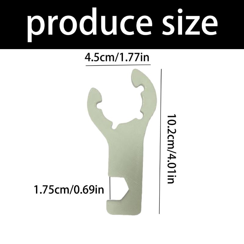 2pcs Multifunctional Gas Bottle Wrench Tools ABS Construction RVs Motorhome Campers Accessories Caravans Gas Bottle Wrench
