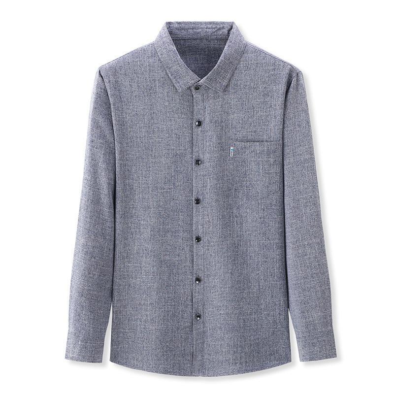 Men's Long Sleeve Shirt Business Casual Men's Shirt