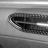 Carbon Style ABS Car Front Air Vent Outlet Trim Cover For Hyundai Sonata DN8 2021-2024 Left-hand Drive Decoration Accessories