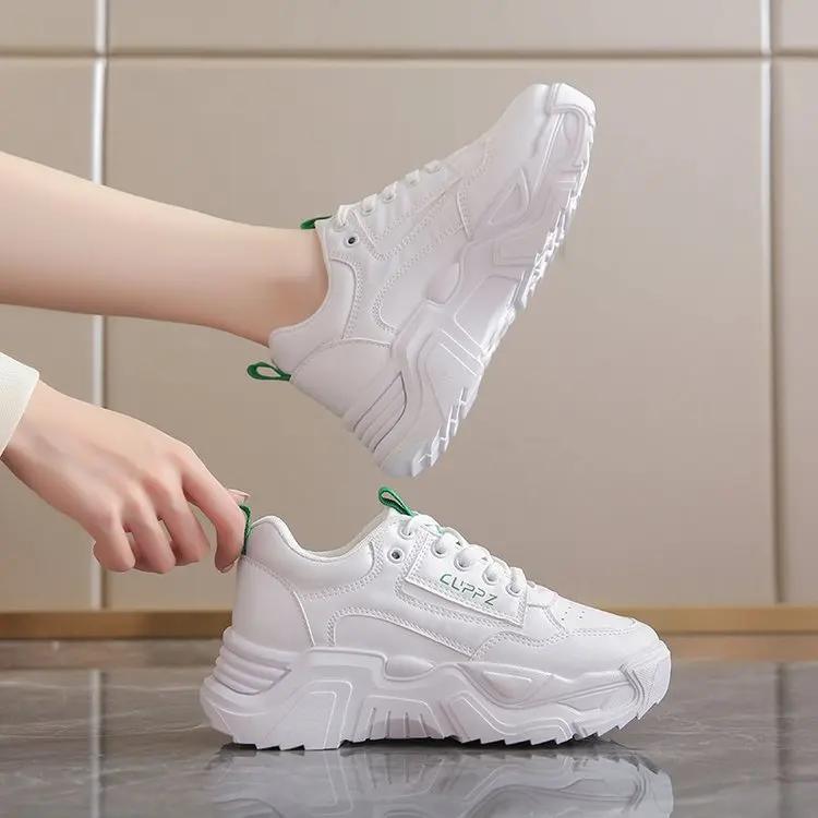 Women Sneakers Spring New Womens Casual Shoes Comfortable Wear-resistant Womens Platform Shoes   Running Shoes for Female
