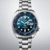 SEIKO Prospe Automatic/Manual Mechanical Movement Silicone Stainless Steel Strap Watch Men's Watches SRPK01K1
