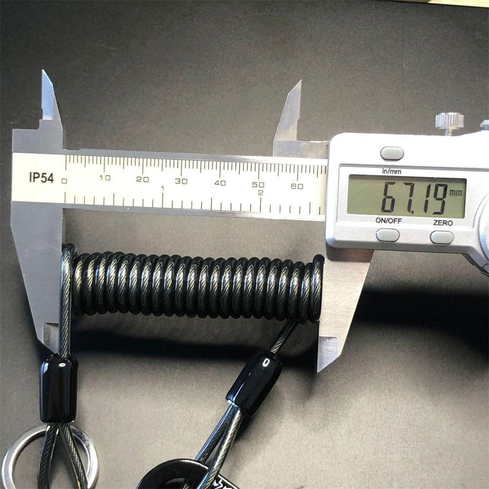 Lanyard Elastic Coil Fishing Coiled Lanyard Wire Spring Rope Fishing Lanyard Fishing Missed Rope