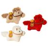 2026 New Year Home Decor Ornaments Chinese yuan Bao Good luck Chinese Plush Horse New Year Mascot Decor for The Year Of Horse