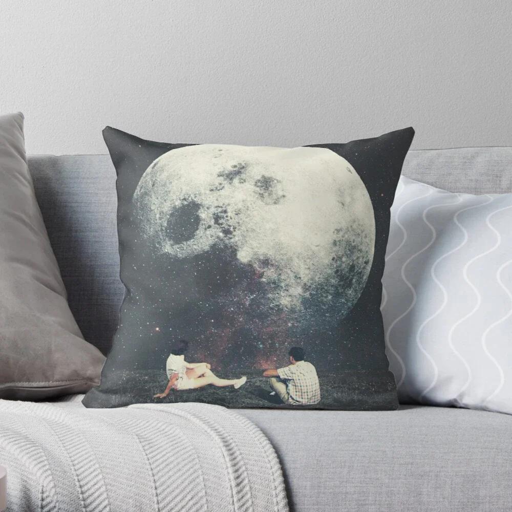 Royal blue yellow gray ink printing linen pillowcase sofa cushion cover home decoration can be customized for you 40x40 50x50