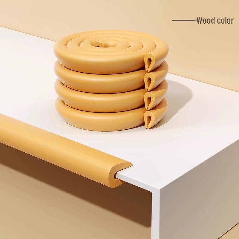 Children's Non-Toxic Soft Corner Guard - Eco-Friendly Anti-Collision Edge Protector for Tables and Walls
