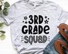 3rd Grade Squad Shirt, Back To School Shirt, First Day of School, Hello Third Grade T-Shirt, Third Grade Shirt, School T Shirt, School Squad
