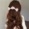 Korean Bow Banana Clips For Women Sweet Bowknot Ponytail Hairpins Hair Clamps Clip Barrettes Elegant Party Hair Accessories New