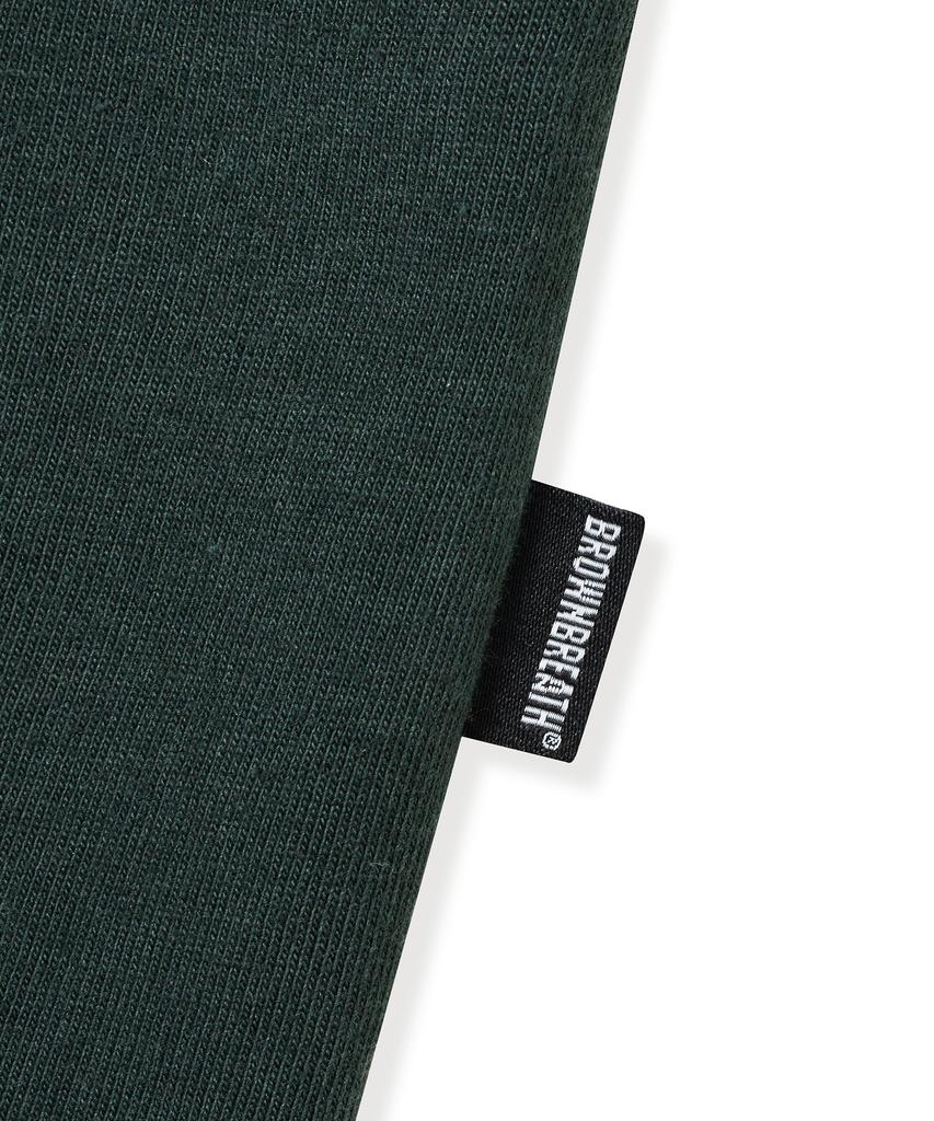 BROWNBREATH Splash Tag V2 Tee - Dark Green