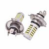 2 x Car Pure White H4 9003 Hi/Lo Beam Headlight DRL Fog Lamp Driving Light Bulbs