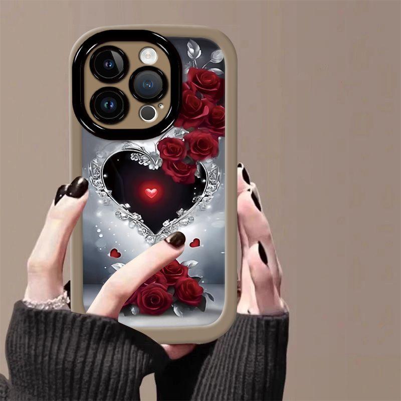 iPhone15 mobile phone case Apple 15Pro/15promax/15Plus anti-drop silicone