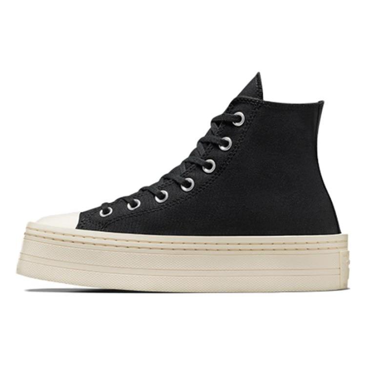 New Converse Chuck Taylor All Star Modern Lift Platform Canvas 'Black Egret' Women's A06141C