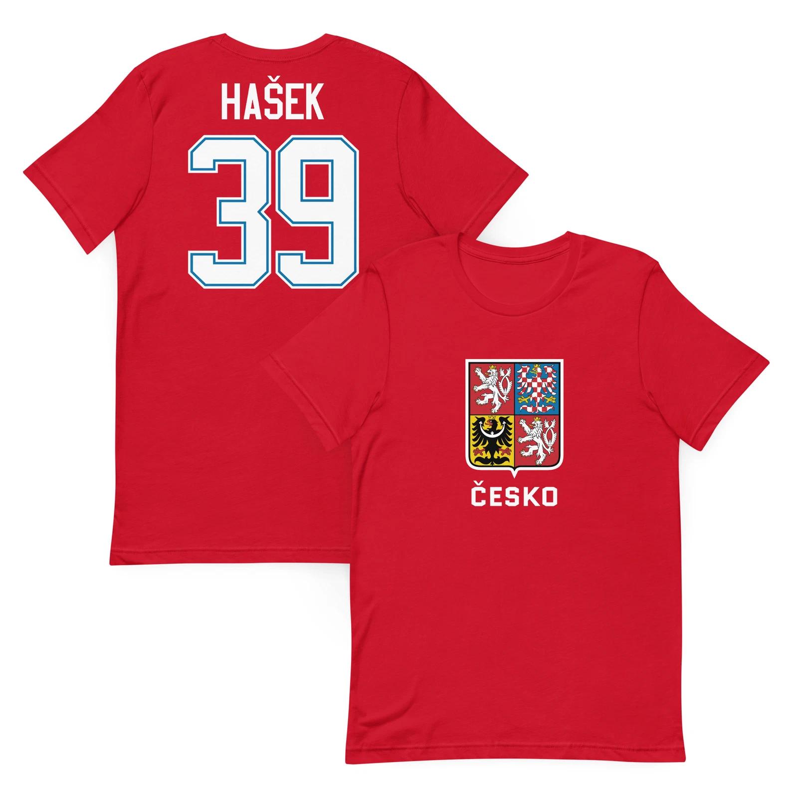 Vintage Dominik Hasek #39 Czechia Czech Republic Jersey Shirt Hockey Retro 2XL