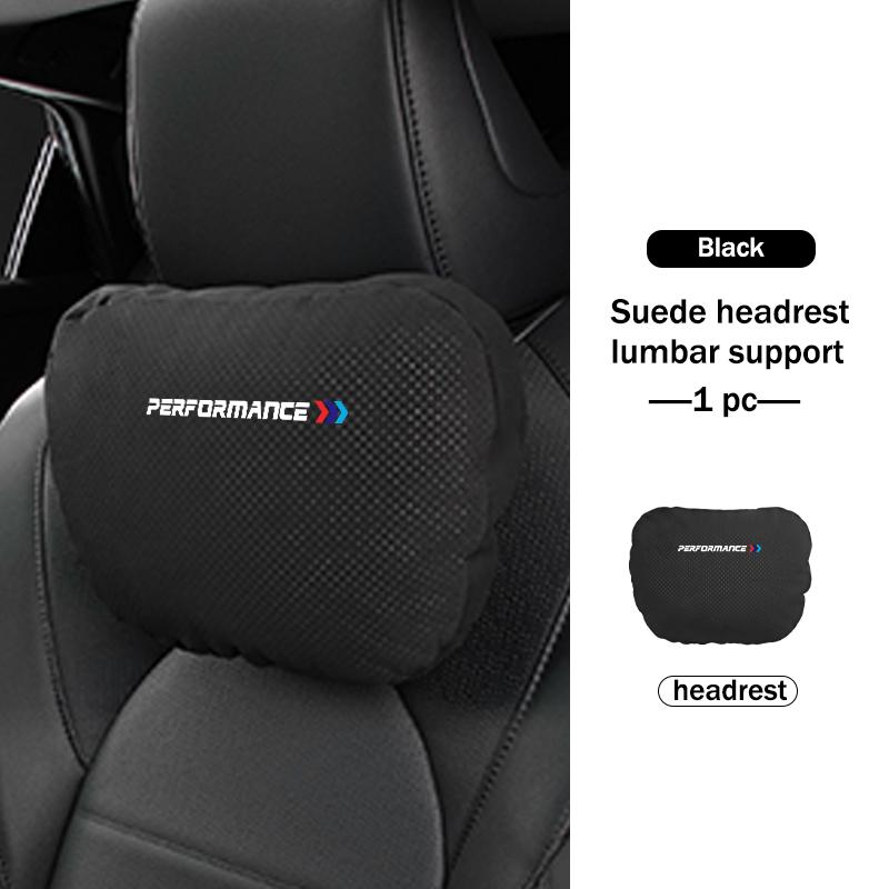 Car Neck Pillow Seat Headrest Head Lumbar Support Protector Cushion For BMW E91 E92 E93 E60 F10 F30 E39 E36 E87 X3 X5 E70 E46