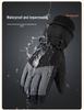 Unisex Winter Ski Gloves: Touchscreen-Compatible, Plush, Warm, Windproof, and Waterproof for Motorcycle Riding.