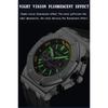 SANDA New Luminous Men's Quartz Watch Nails, Wodoodporne trendy Męskie zegarki kwarcowe