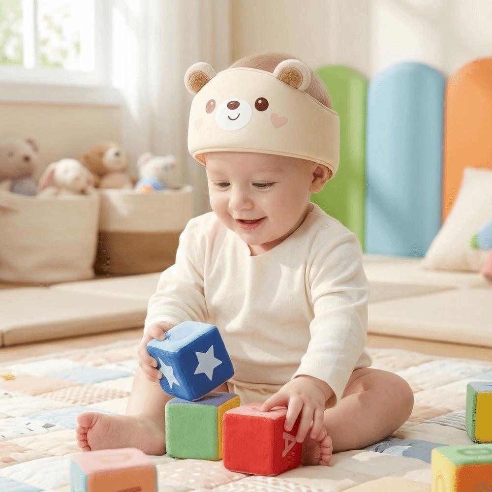 Padded Design Baby Head Protector Breathable Toddler Safety Hat Anti-Fall Helmet  Walking Training