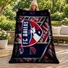 FC Dallas Blanket Flannel Blanket Soft Cozy Plush Throw for Sofa Bed Lightweight Home Decoration Gifts for Christmas Various Holidays