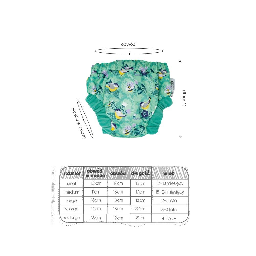 Twilight Garden Reusable Nighttime Training Panties , Close