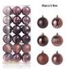 4CM Christmas Decoration Christmas Balls Hanging Xmas Tree Pendant for Home Party Decor 2025 New Year Navidad Gifts Ornaments