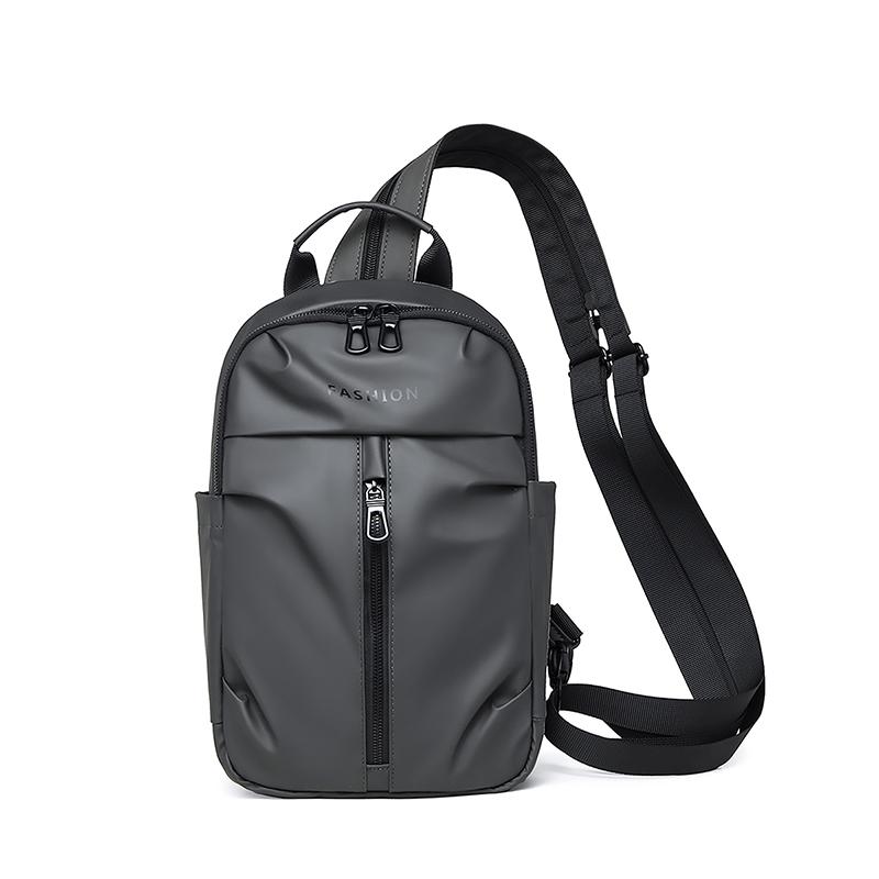 Multifunctional Men's Shoulder Bag Travel Backpack Lightweight Water-repellent Chest Bag