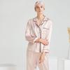 Diexiu 22 Momme Heavyweight Silk Long Sleeve Pajama Set - Two-Piece Loungewear
