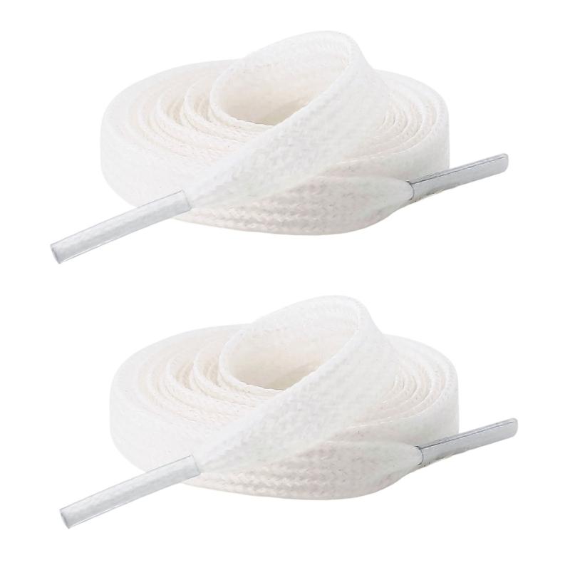 Metallic Color Shoe Laces 110cm Long Flat Polyester Shoelaces Anti Slip Sneakers Shoe Lace Replacement For Men Women